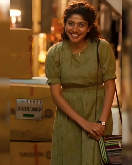 ✨ Exclusive Launch – "AMARAN" Sai Pallavi Inspired Cotton Hakoba Maxi Dress!